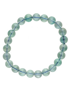 Pulseira de Fluorite Azul 8mm 2