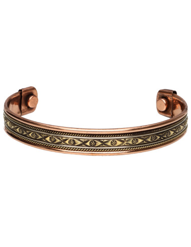Copper Flower Bracelet