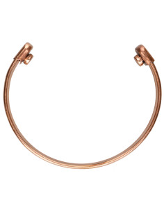 Brazalete di Rame Incrociata 2