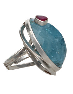Anillo of Aquamarine with... 2
