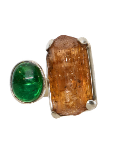 Anillo of Imperial Topaz with...