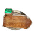 Anillo de Imperial Topaz with Emerald in Sterling Silver 925 (16W)