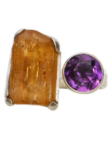 Anillo of Imperial Topaz with...