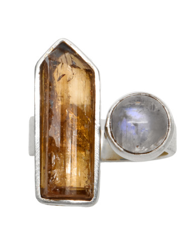 Anillo of Imperial Topaz with...