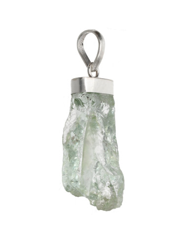 Aguamarine Pendant in Sterling Silver...