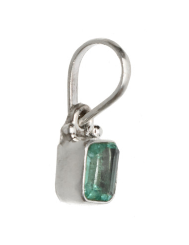 Colgante de Emerald in Sterling...