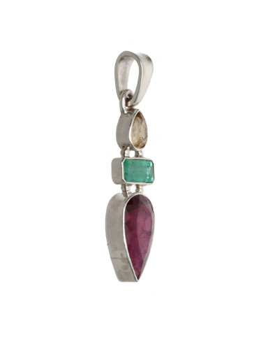 Citrine, Emerald and Rubellite...