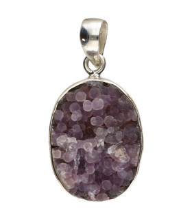 Colgante de Calcédoine Uva en Argent Sterling 925 (15X)