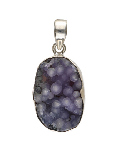 Colgante de Grape Chalcedony in 925...