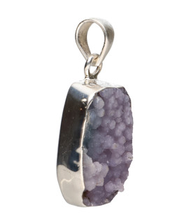 Colgante de Calcédoine Uva en Plata de Ley 925 (19X)