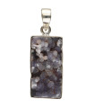 Colgante de Grape Chalcedony in 925 Sterling Silver (20X)