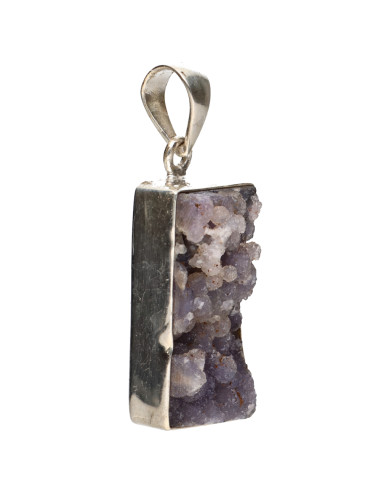 Colgante de Grape Chalcedony in 925...