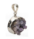 Colgante de Calcedónia Uva em Prata de Lei 925 (21X)