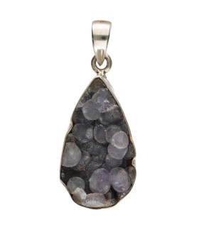 Colgante de Calcédoine Uva en Plata de Ley 925 (23X)