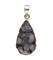 Colgante de Calcedonia Uva en Plata de Ley 925 (23X)