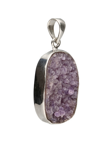 Colgante de Calcedonia Uva en Argent...