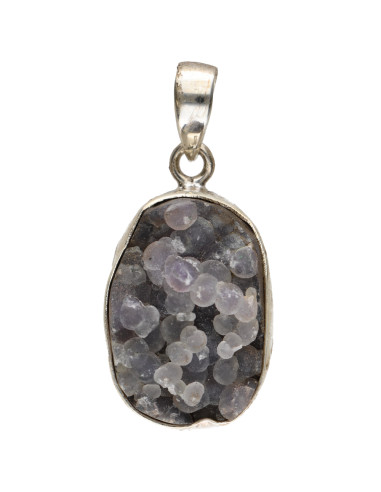 Colgante de Grape Chalcedony in 925...