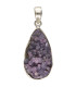 Colgante de Calcedonia Uva en Plata de Ley 925 (26X)