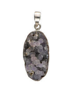 Grape Chalcedony Pendant in...