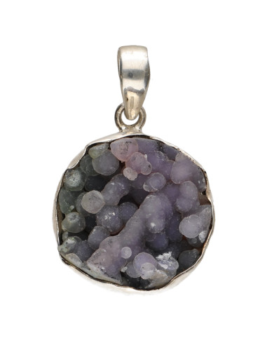 Colgante de Grape Chalcedony in...