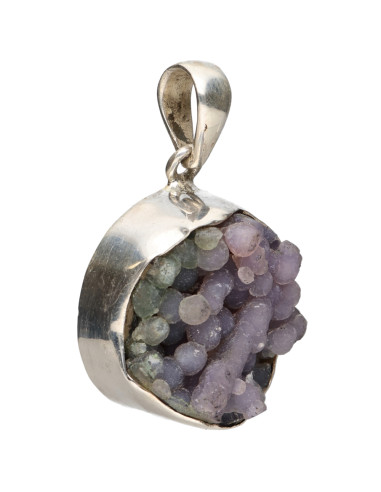 Colgante de Grape Chalcedony in...