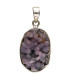 Colgante de Calcedonia Uva en Plata de Ley 925 (32X)