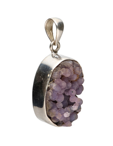Colgante de Grape Chalcedony in 925...