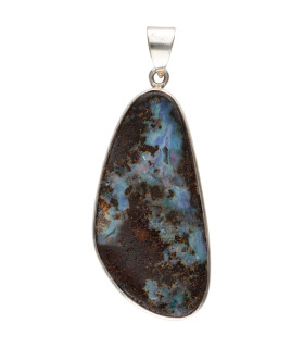Colgante d’Opale Boulder en Argent Sterling 925 (35W)