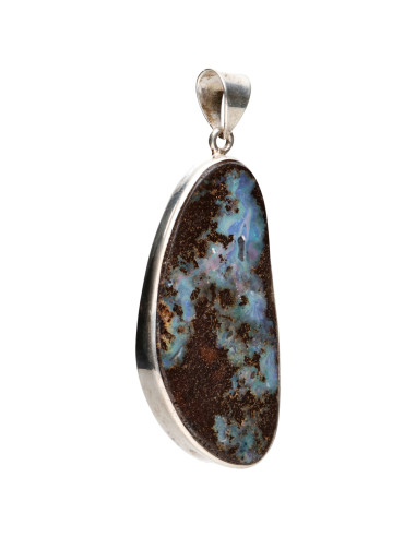 Colgante of Boulder Opal in 925...
