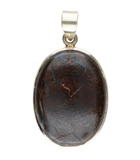 Colgante en Opale Boulder en Argent Sterling 925 (43W)