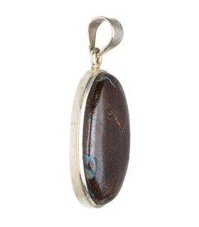 Colgante di Ópalo Boulder in Argento Sterling 925 (43W)