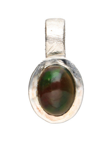 Colgante di Ópalo Nero in Argento...