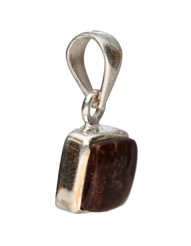 Colgante d’Agate Feu en Argent...