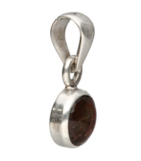 Colgante d’Agate Feu en Argent Sterling 925 (53W)
