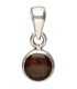 Agate Fire Pendant in Sterling Silver 925 (54W)