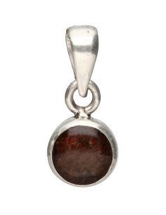 Agate Fire Pendant in...