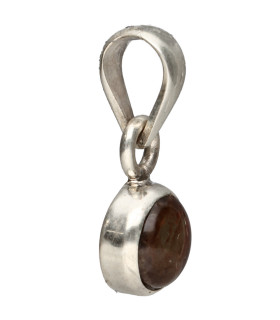 Colgante d’Agate Feu en Argent Sterling 925 (57W)