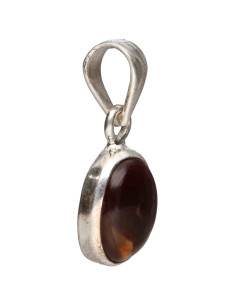 Agate Fire Pendant in 925... 2