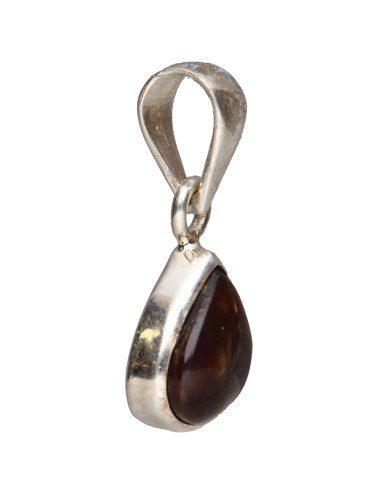 Agate Fire Pendant in 925 Sterling...