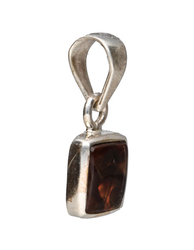 Agate Fire Pendant in 925 Sterling...
