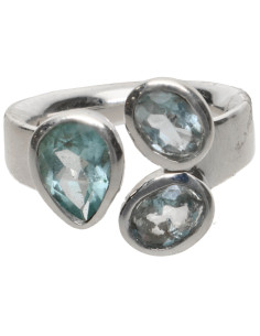Anillo de Aquamarine in...