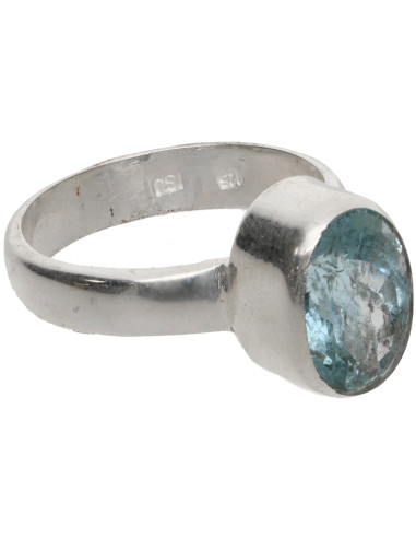 Anillo de Aquamarine in Sterling...