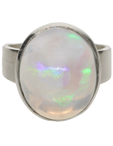 Anneau en Opale en Argent Sterling...