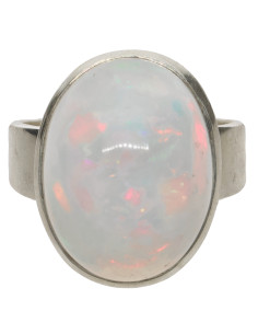 Anillo de Opal in Sterling...