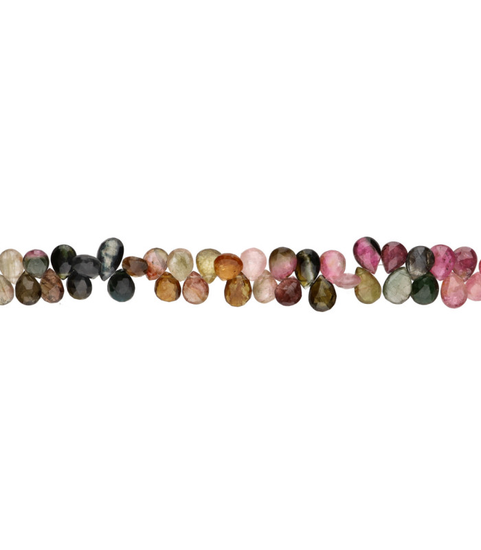 Collar of Tourmaline in 925 Sterling Silver (10X)