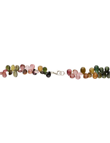 Collier en Tourmaline en Argent...