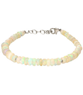 Pulsera di Opale in Plata de Ley 925