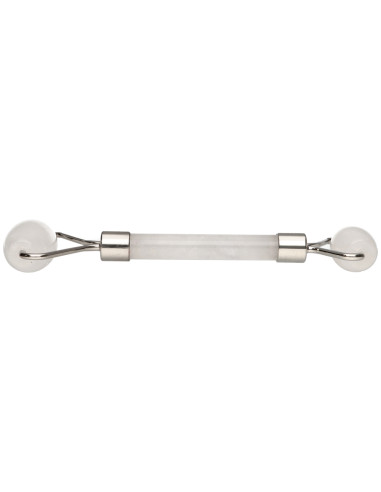 Masseur de Quartz Blanc à Double Rouleau