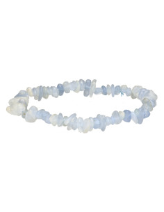 Pulsera Chip di Aragonito Blu