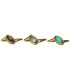 Anillo de Bronce con Mineral -67-